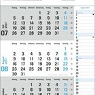 "Schulferien 2027" mit Kalender für Juli bis September. Feiertage: Nationalfeiertag (CH) 1.8., Mariä Himmelfahrt 15.8.
