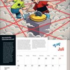 "Alarmstufe Rot – Einbrecherschreck! Du brauchst dafür: Glöckchen, dünne Schnüre. Illustration: Kinder in Lasern."