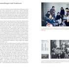 "Neuere Entwicklungen und Tendenzen" steht oben. Zwei Fotos: Künstler in einem Studio und Feier in einem Lokal.