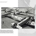 „Our goal is tomorrow“ 1933–1939. A.3. Sicht auf mehrere Flugzeuge mit Hakenkreuz-Symbolen auf einem Flugfeld.