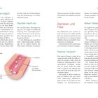 Texte: "So glatt wie möglich", "Rauchen macht rau", "Barrieren und Filter", "Passiver Transport", "Aktiver Transport", "Gefäßansicht mit rosafarbenem Endothel". 

Illustration: Querschnitt eines Blutgefäßes.