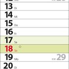 Kalender für Juli 2027. Sonntage sind rot hervorgehoben, Wochen sind nummeriert von KW 27 bis KW 30.