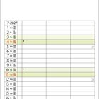 Kalender für Juli 2027 mit Wochentagen in Deutsch, Englisch und einer Markierung am 14. Feiertage in Rot.