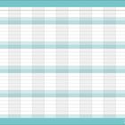 Kalenderformat: Tagesspalten von 1 bis 31. Blauer Hintergrund, Spalten in Hell-und Dunkelblau, unten rechts "7-2027".