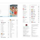 Auf der Seite steht: "Aurdal Fjordcamping og Hytter". Es ist eine Informationsseite über verschiedene Campingplätze in Norwegen, inklusive Kontaktinformationen, Adressen und Preise. Links oben ist die norwegische Flagge zu sehen.