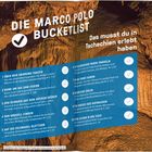 "Marco Polo Bucketlist: Erlebnisse in Tschechien. 10 Aktivitäten inklusive Abgrundtanzen und Schätze in der Tiefe erkunden."