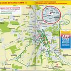 Stadtplan von Weimar mit Marco Polo Highlights; enthält Tourenvorschläge und eine Übersicht der Region.