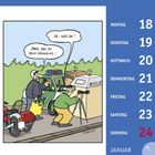 Eine Illustration mit Text: "Aber das ist doch Grünglas!" und "He - weg da!". Kalenderwoche vom 18. bis 24. Januar.