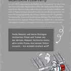 Texte: Wissen, das hängen bleibt. Galaktische Pizza-Party. Paolo Nespoli und Kollegen twitterten stolz. Illustration: Astronaut mit Pizza im All.