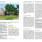 Texte: "Wismar Umgebung, Hoben", "Fischerdorf Hoben", "Idylle in Zierow", "Agrarmuseum", "Fünf Gemeinden".

Eine Szene mit reetgedeckten Häusern und Bäumen.