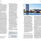 Texte: "Unterkunft", "Fotohinweis", "Wo wohnen in Kopenhagen?", "Go Hotel City", "Wakeup Hotel", "Preiskategorien".

Links: Artikel über Hotelunterkünfte in Kopenhagen. Oben rechts: Foto von Gewässer und Gebäuden.
