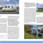 "Loop Head (52 km - 99 km)", "Der Parkplatz am Leuchtturm von Loop Head ist nachts geschlossen." Links ein Wohnmobil vor einem Leuchtturm.