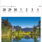 Kalender: Juni/Juli, Woche 26, 21.6.–22.7. Bildbeschreibung: Merced River im Yosemite Nationalpark, Kalifornien.