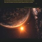 Zitat: „Doch seit den ersten Anfängen...“. Unter dem Text: die Erde beim Sonnenaufgang, Milchstraße im Hintergrund. Darunter ein Kalender für Februar.