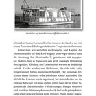 Schwarz-weißes Foto eines Bootes mit dem Namen "MISERICORDIA II". Texthinweis: "Der Autor auf dem Missionsschiff Misericordia II."