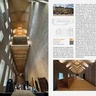 "Euskal Museoa Bilbao" und Adresse. Text beschreibt das Gebäude des Baskischen Museums in Bilbao und seinen Umbau.