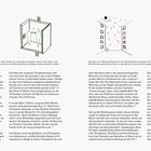 Zwei Illustrationen zeigen soziale Interaktionen in Wohnumgebungen. Texte über Privatsphäre, soziale Zonen und Raumwahrnehmung.