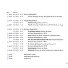 Seite enthält ein Inhaltsverzeichnis: Titel von Musikstücken und Seitenzahlen, z.B. "Viertes Hauptstück" auf S. 64, Tr. 15.