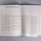 Links oben: "WORLDMAKING; OR, HOW TO BUILD AROUND INTERNATIONAL LEGACIES" von Lucia Allais. Textseiten eines Buchs.