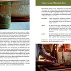 Texte: "Säuern und Einweichen", "Einweichen", "Säuern", "Kochen", "Keimen und Fermentieren", "Dennoch." 

Links: Glas mit Teig. Rechts: Person kümmert sich um Zutaten.