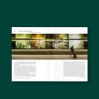 S. 24, Nico Joana Weber: Areale ausgereizter Ordnungen. Ein Bahnsteig mit Pflanzen-Installationen und eine Person mit Koffer.