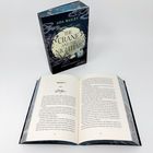 Ein Buch mit dem Titel "The Crane and the Nightjar" von Ada Bailey steht neben einer geöffneten Seite mit Kapitel 17: Zara.