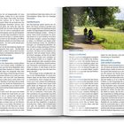 Doppelseite eines Artikels über Radwanderungen. Links: Text über "Freizeit mit dem Rad?" Rechts: Bild zweier Radfahrer.