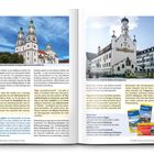 "Wo sich Kaiserin Sissi schon wohlfühlte. Rundtour von Starnberg über Tutzing. Start/Ziel: Bahnhof Starnberg." Links Karte. Rechts Kloster Andechs foto.