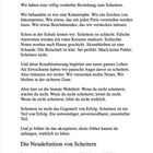 Kapitel 10 diskutiert die Bedeutung des Scheiterns, beschreibt es als Teil des Erfolgs und fordert zur Neubewertung auf.