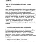 Kapitel 6: Essen und Trinken – WTF-Edition. Erdbeeren sind keine Beeren, aber Bananen schon. Honig ist Bienen-Erbrochenes.