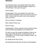 KAPITEL 12: Das Anti-Abzock-Mindset. Zwei Szenarien mit Max und Anna über den Kauf von Bluetooth-Kopfhörern.