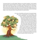 Eine Erzählung über Luca, der auf Kaa reitet, mit einem leuchtenden Baum, geschmückt mit leuchtenden Kugeln, im Hintergrund.