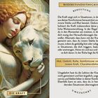 "Widerstandsfähigkeit", "Bedeutung", "Mut, Geduld, Ruhe, Komfortzone verlassen, innere Kraft, Charakterstärke", "Umgekehrt". Eine Frau neben einem Löwen.