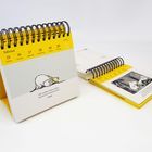 Kalender mit Datum 15.-21. Februar; Zitat: "Die werden schon wissen, warum sie so komisch sind." Illustration von Mumin.
