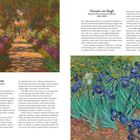 Links: Claude Monet, Impressionist, (1840–1926). Rechts: Vincent van Gogh, Expressionist, (1853–1890). Texte beschreiben ihre Gartenkunst.