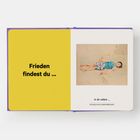 Frieden findest du in dir selbst ... 
Illustration: Person in entspannter Pose, sommerlich gekleidet.