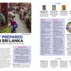 GET PREPARED FOR SRI LANKA

Words
ayubowan: Means 'hello' in Sinhala.

Manners
Photography: Ask before taking a photo.

Clothing Advice
Shorts, sarongs, sandals recommended.

Need to Know
Ceylon: Old British-era name, Sinhala is the majority language.

Illustration: Markt mit Obst- und Gemüseständen.