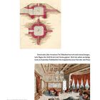 Text oben: "Richard Wagners Gruft im Park von Haus Wahnfried". 
Unten: Gemälde eines eleganten Salons, gemütliches Interieur.