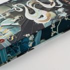 "Remnants" und "5" stehen auf dem Buchrücken. Das Cover zeigt Illustrationen im asiatischen Stil mit Figuren und Mustern.