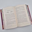 Text: "KAPITEL 19" auf einer geöffneten Buchseite. Zwei Seiten Text darunter. Seitenzahlen 222 und 223.