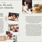 ESTEFANIA  
Liebe, die nach Zuhause schmeckt  
LIFE IS A COLLECTION OF BEAUTIFUL, ORDINARY MOMENTS  
Texte beschreiben Kindheit, Familie und Kulturen. Vintage-Fotos ergänzen.