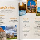 "Bei den Cowgirls der Maremma" steht im Fokus. Links eine Frau auf einem Pferd, rechts Porträt eines Maremmano-Pferdes.