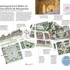 Spaziergang durch Belém zur Praça Afonso de Albuquerque. Länge: 1,5 km, Dauer: 25 Min. Bild enthält Landkarte und Fotos.