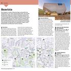 "Boavista" beschreibt ein modernes Viertel mit Museen, Restaurants und Shops. Nummern markieren Sehenswürdigkeiten auf einer Karte.