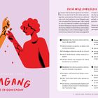 Texte: "Praktische Tools: Umgang mit Triggertagen", "Dein Weg durch die Methoden". Zwei stilisierte Menschenfiguren interagieren.