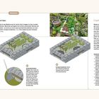 Step 5: Pflanzen und Säen. Trend-Tipp: Zwischenreihen nutzen. Kompostentnahme Klappe. Kompost abdecken. Ergebnis.