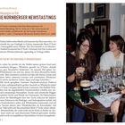 Whiskygenuss im Pub: Die Nürnberger Newstastings. O’Toole’s Schmiede Irish Pub, Bärenschanzstr. 89, Nürnberg. Zwei Frauen lachen und probieren Whisky in geselliger Runde.
