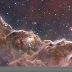 Text: "08 | AUGUST"
Eine Szene im Weltraum mit vielen funkelnden Sternen und farbigen Gaswolken.