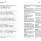 "Nationale Feiertage" links, "Erste Hilfe" rechts. Tabellen mit Feiertagen in EU-Ländern. Erste-Hilfe-Anweisungen rechts.