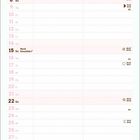 Kalender für August mit Feiertagen wie Nationalfeiertag (CH) und Mariä Himmelfahrt. Unten eine Illustration: Pool Day.